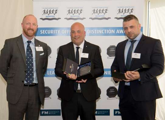 WARD SECURITY OFFICERS RECEIVE PRESTIGIOUS SECURITY OFFICER OF DISTINCTION AWARD