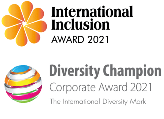Ward is proud to announce it has achieved the Diversity Champion Award and International Inclusion Award￼