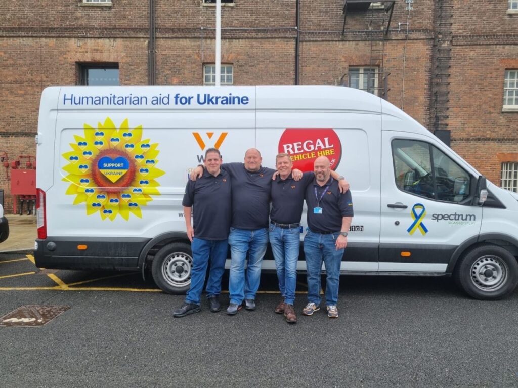 Ward Team Members Drive to Poland to Deliver Humanitarian Aid for Refugees in Ukraine