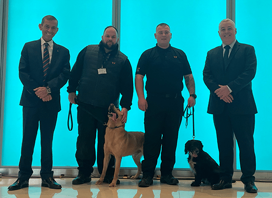 Ward’s Canine team support National Counterterrorism Police Conference in conjunction with TiNYg