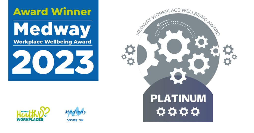 Ward maintains Platinum Level Award with the Medway Healthy Workplaces Programme through Medway Council